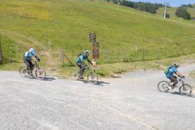 Saalbachský Reiterkogel - cyklisté