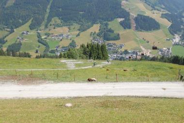 Saalbachský Reiterkogel - freeridová trasa