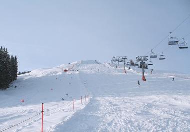 Skicirkus - jedna ze sjezdovek