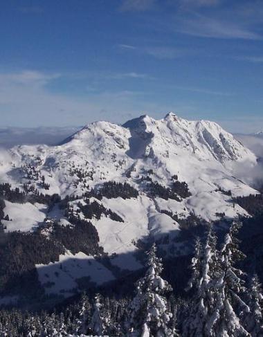 Saalbach - zimní krajina