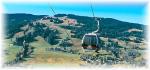 Saalbach - lanovka mířící na horu Kodok