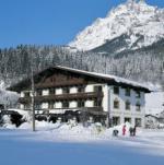 Rakouský hotel Rupertus v zimě
